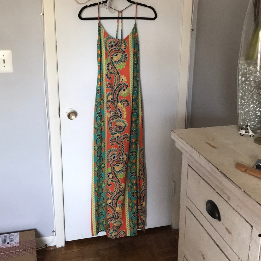 Open back maxi